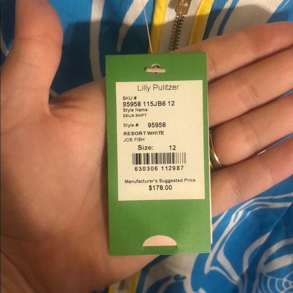 NWT Lilly Pulitzer Delia Shift in Joe Fish 🐠 - Picture 5 of 7